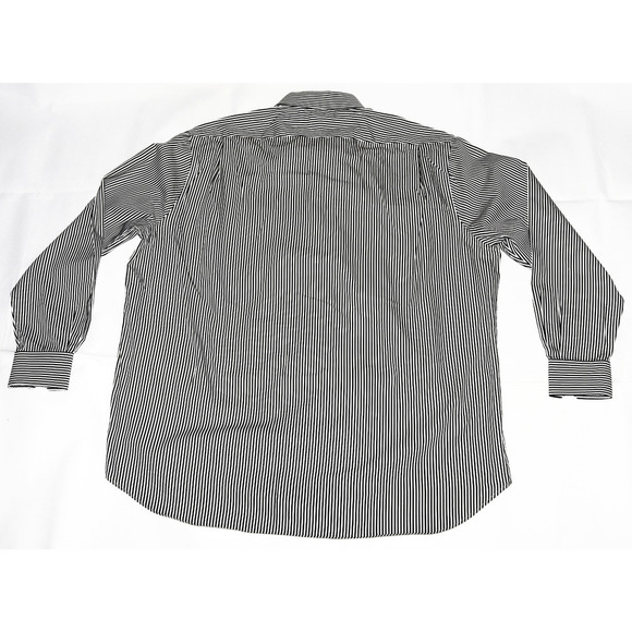 Peter Millar Men's Long Sleeve Button Front Striped‎ Shirt Size 2XL - Picture 5 of 8